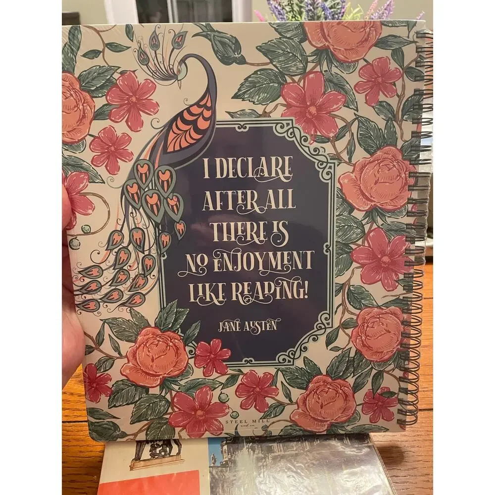 Jane Austen Pride and Prejudice 8.5x11 Spiral Notebook Steel Mill & Co Sealed